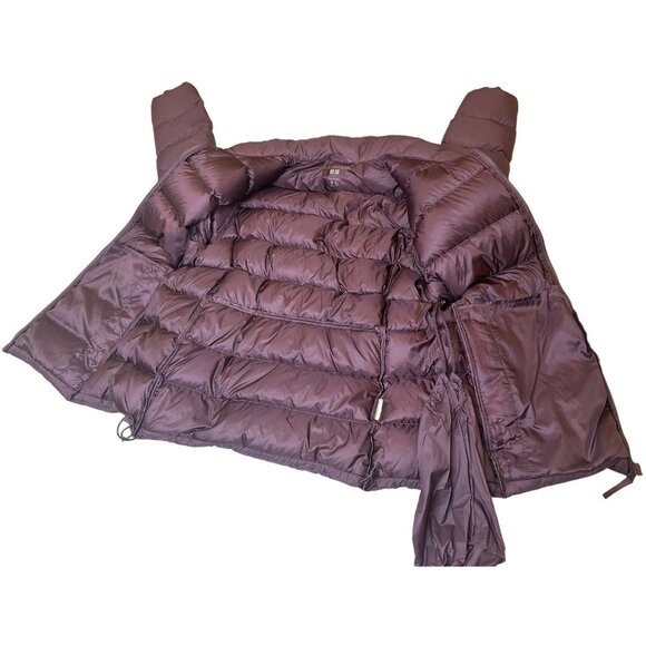 Uniqlo Women’s Ultra Light Down Jacket Purple Packable Small - Picture 3 of 8